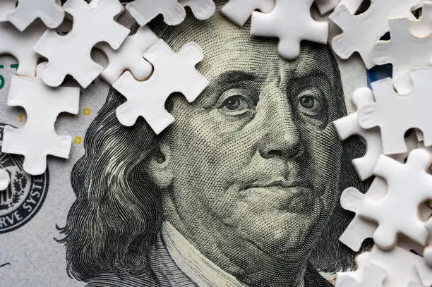 quebra cabeça com Jorge Washington