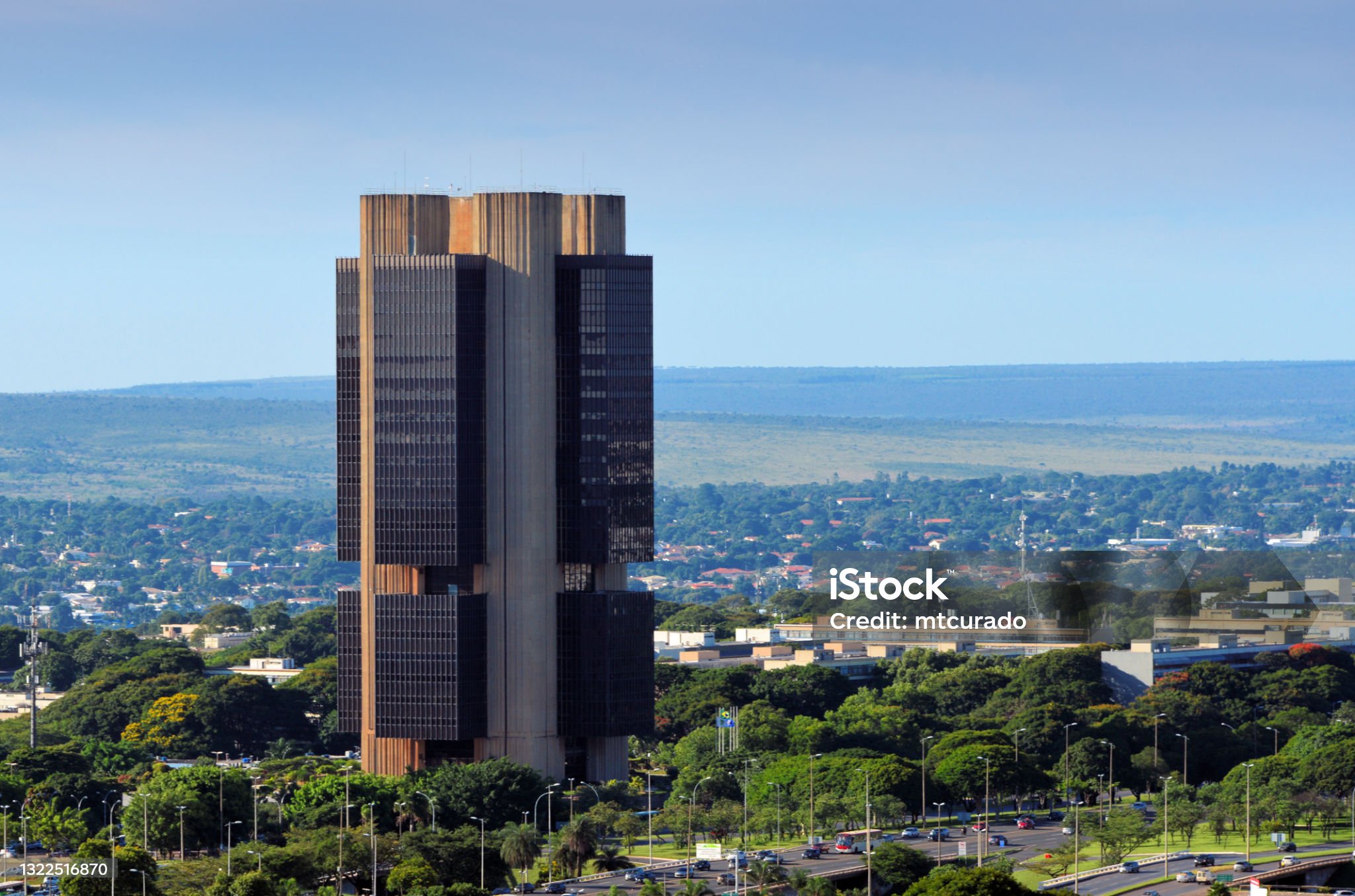 uma imagem do prédio do Banco Central